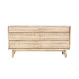 Gia 6 Drawer Dresser Dressers LOOMLAN By LH Imports