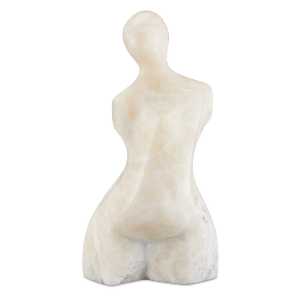 Giada Onyx Small Bust Sculpture Statues & Sculptures LOOMLAN By Currey & Co