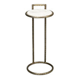 Gibson Round End Table Side Tables LOOMLAN By Sarreid