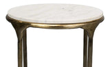 Gimlet Round End Table Side Tables LOOMLAN By Sarreid