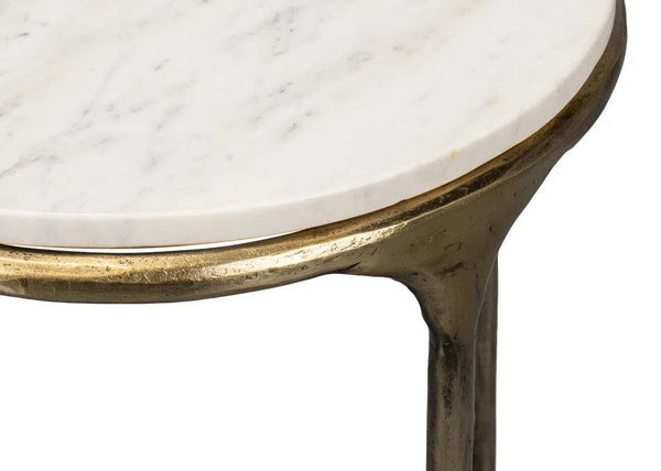 Gimlet Round End Table Side Tables LOOMLAN By Sarreid