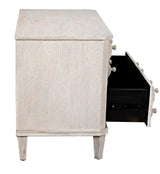 Giza Wood White Dresser Dressers LOOMLAN By Noir