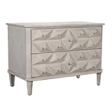 Giza Wood White Dresser Dressers LOOMLAN By Noir