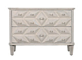 Giza Wood White Dresser Dressers LOOMLAN By Noir