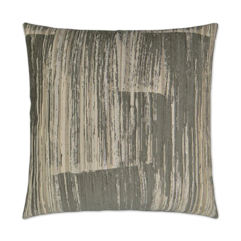 Glamorama Brown Throw Pillow With Insert Throw Pillows LOOMLAN By D.V. Kap