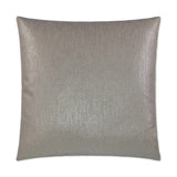 Glitz Platinum Grey Throw Pillow With Insert Throw Pillows LOOMLAN By D.V. Kap