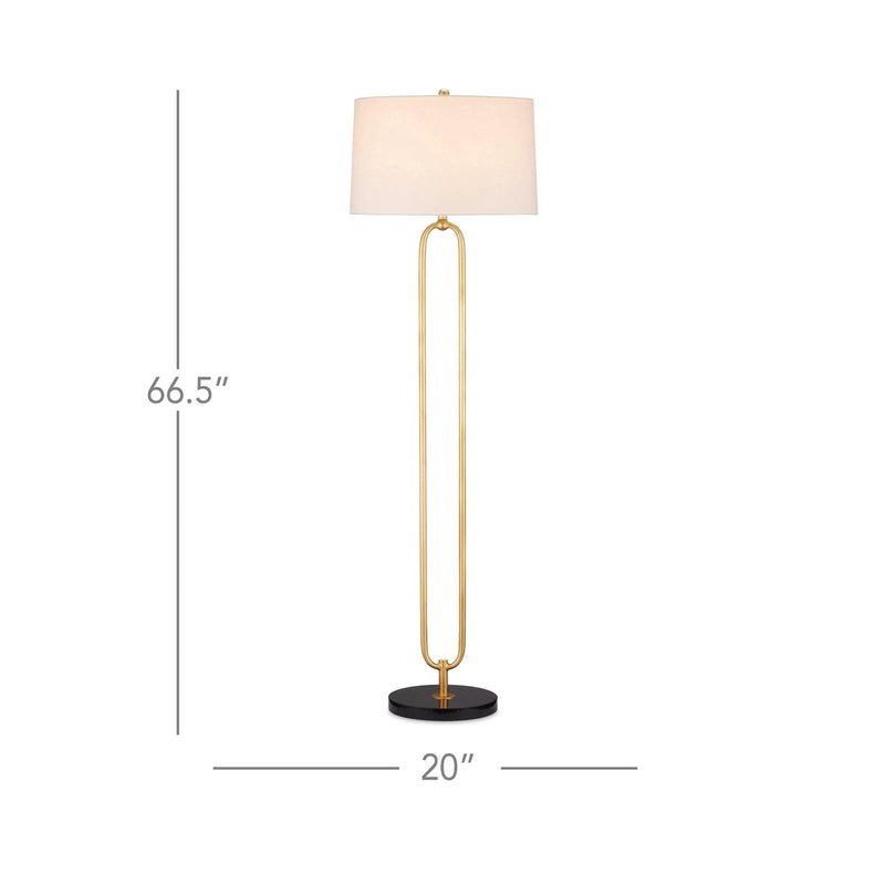 Glossary Floor Lamp Floor Lamps LOOMLAN By Currey & Co