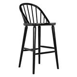 Gloster Solid Wood 30'' Short Counter Stool Counter Stools LOOMLAN By Noir