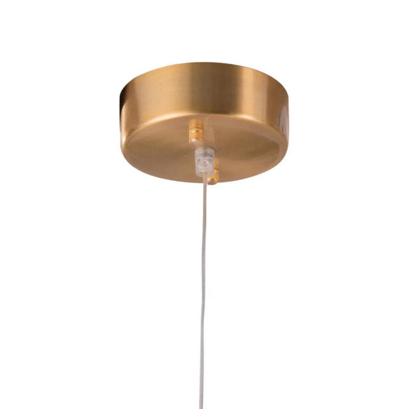 Golden Lighting Pendant Adeo Ceiling Lamp Brass Pendants LOOMLAN By Zuo Modern