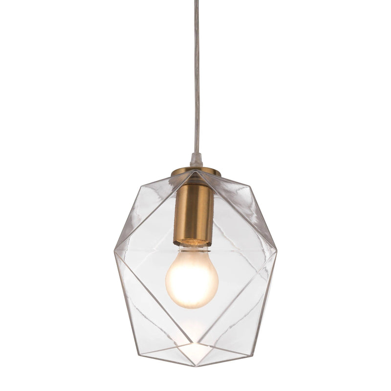 Golden Lighting Pendant Ceiling Lamp Gold Pendants LOOMLAN By Zuo Modern