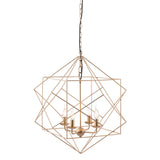 Golden Lighting Pendant Penta Ceiling Lamp Gold Pendants LOOMLAN By Zuo Modern