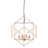 Golden Lighting Pendant Penta Ceiling Lamp Gold Pendants LOOMLAN By Zuo Modern