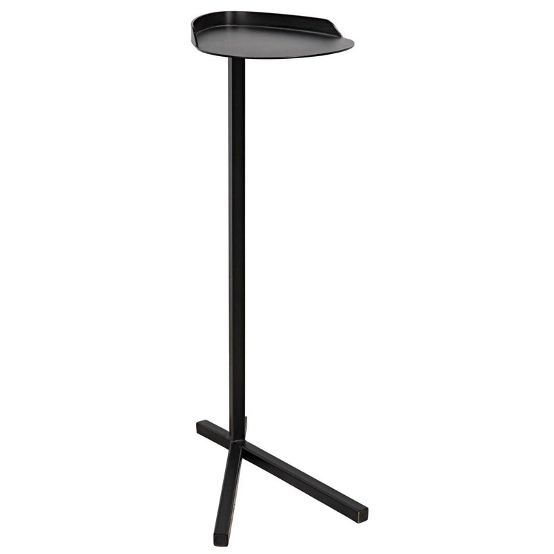 Golem Side Table, Black Steel Side Tables LOOMLAN By Noir