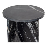 Grace Marble Round Accent Table Side Tables LOOMLAN By Moe's Home