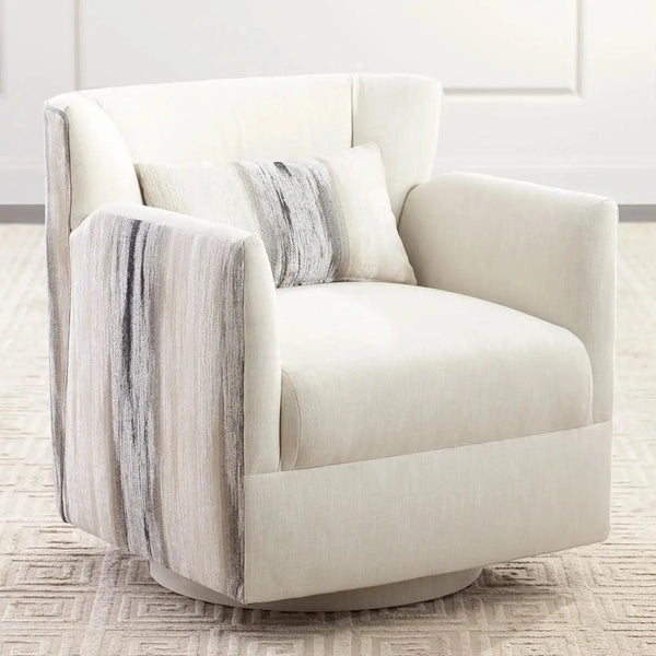 Grace Swivel Club Chair Club Chairs LOOMLAN By Peninsula Home