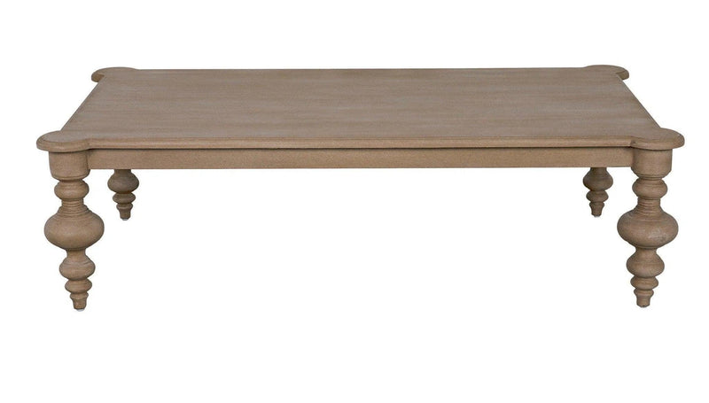 Graff Wood Rectangle Coffee Table Coffee Tables LOOMLAN By Noir