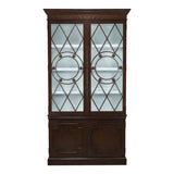 Grafton Umbria Curio Cabinet Glass Doors Buffets & Curios LOOMLAN By Sarreid