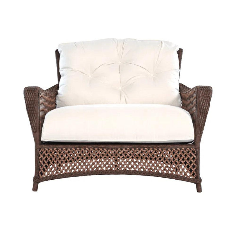 Grand Traverse Outdoor Chair & A Half With Ottoman 4Pc Lounge Set Outdoor Lounge Sets LOOMLAN By Lloyd Flanders