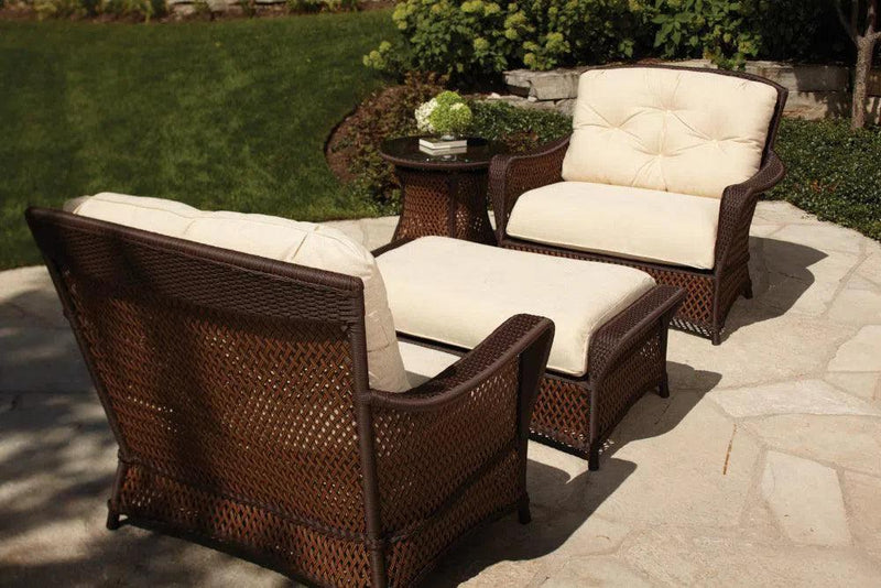 Grand Traverse Patio Lounge Chair & A Half With Sunbrella Cushions Outdoor Lounge Chairs LOOMLAN By Lloyd Flanders