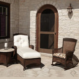 Grand Traverse Porch Rocker With Sunbrella Cushions Lloyd Flanders Outdoor Accent Chairs LOOMLAN By Lloyd Flanders