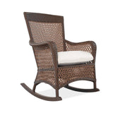 Grand Traverse Porch Rocker With Sunbrella Cushions Lloyd Flanders Outdoor Accent Chairs LOOMLAN By Lloyd Flanders