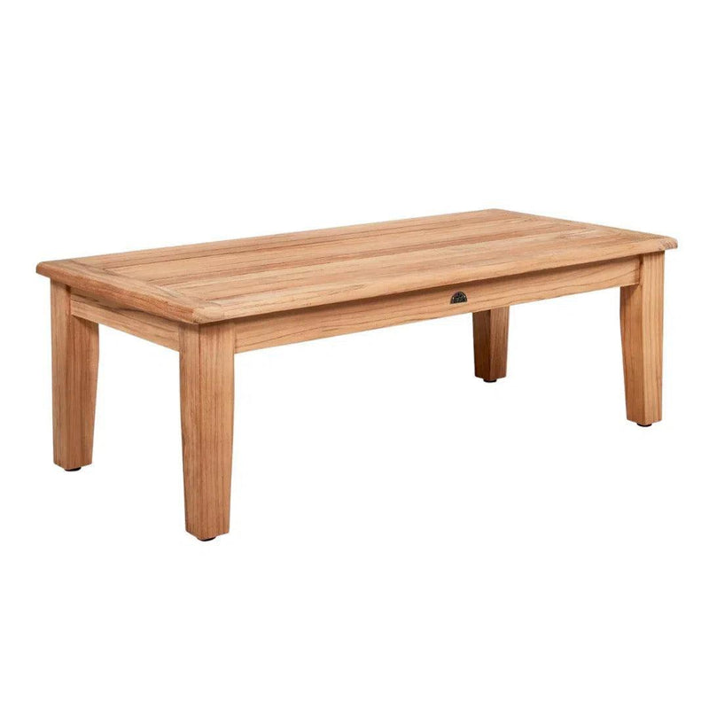 Grande Rectangular Teak Outdoor Coffee Table Outdoor Coffee Tables LOOMLAN By HiTeak