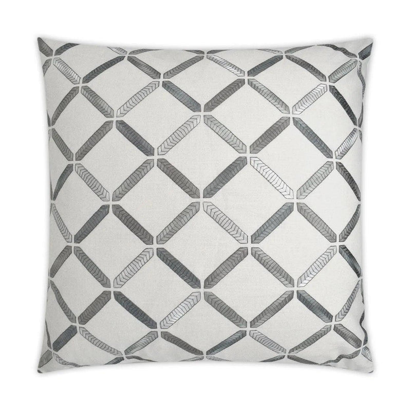 Granville Off-White Throw Pillow With Insert Throw Pillows LOOMLAN By D.V. Kap