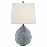 Gray Stone Wash Hadi Table Lamp Table Lamps LOOMLAN By Currey & Co