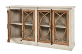 Grayson Fretwork Hutch Etageres LOOMLAN By Furniture Classics