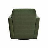 Green Swivel Club Chair Forest Green Club Chairs LOOMLAN By LH Imports