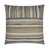 Grena Western Chic Grey Tan Taupe Large Throw Pillow With Insert Throw Pillows LOOMLAN By D.V. Kap