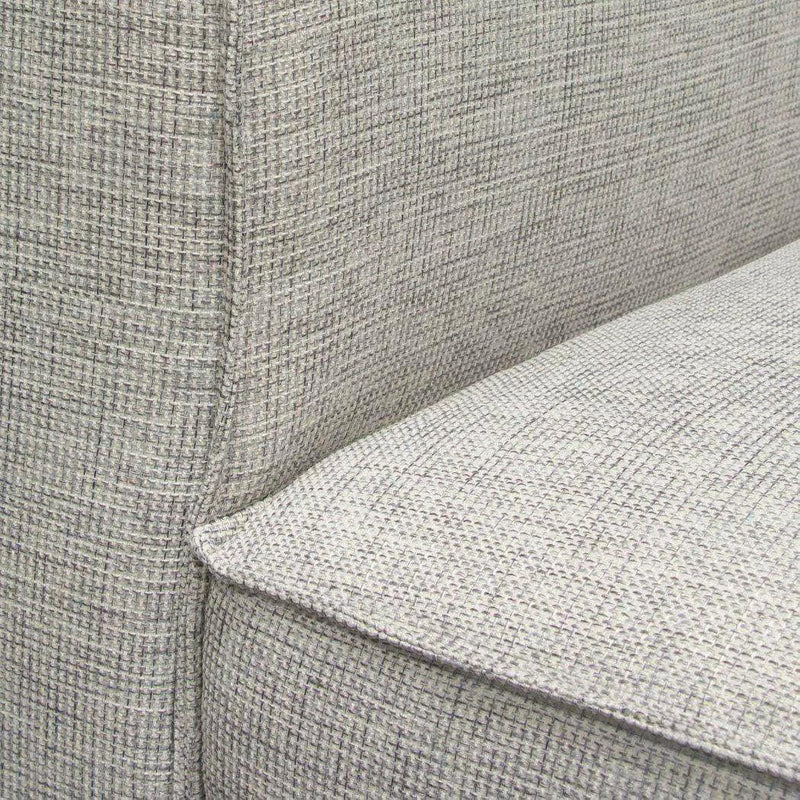 Grey -Beige Modular Sectional Sofa Slipper Chair In Barley Modular Components LOOMLAN By Diamond Sofa