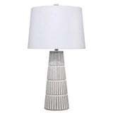 Grey Cement Partition Table Lamp Table Lamps LOOMLAN By Jamie Young