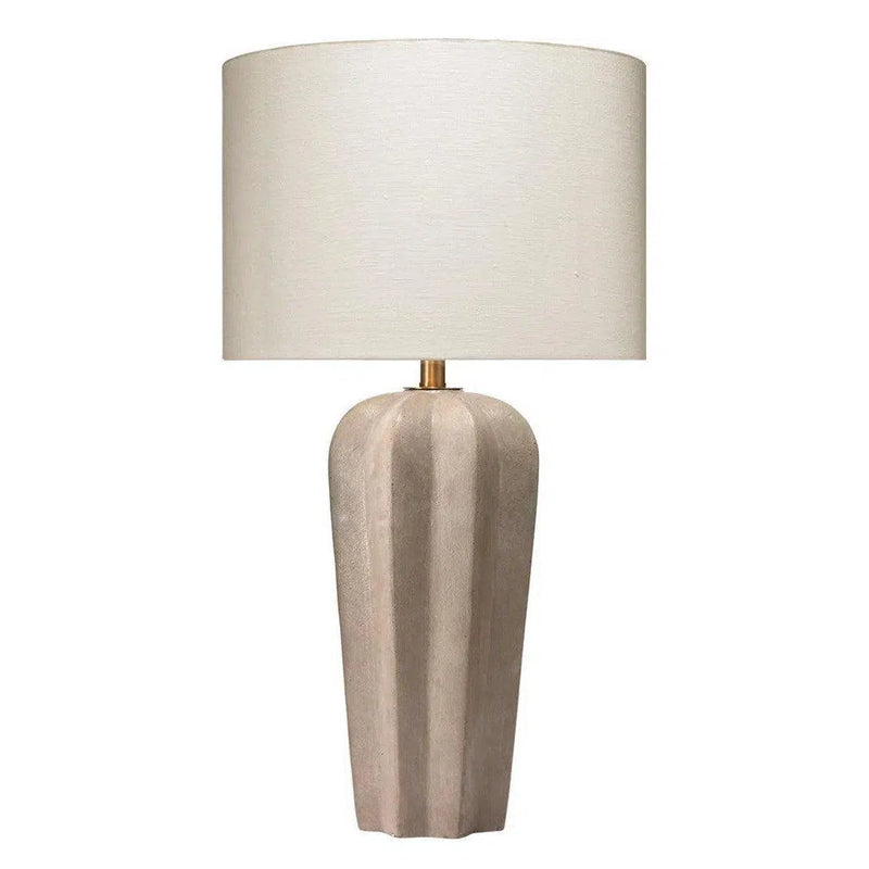 Grey Cement Regal Table Lamp Table Lamps LOOMLAN By Jamie Young