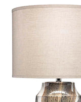 Grey Ceramic Landslide Table Lamp Table Lamps LOOMLAN By Jamie Young