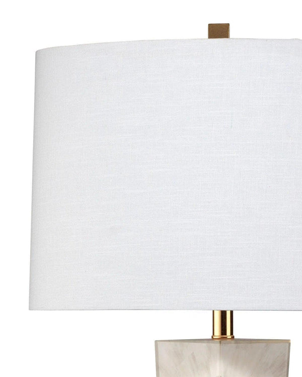 Grey Paper Lacquer Spectacle Table Lamp Table Lamps LOOMLAN By Jamie Young