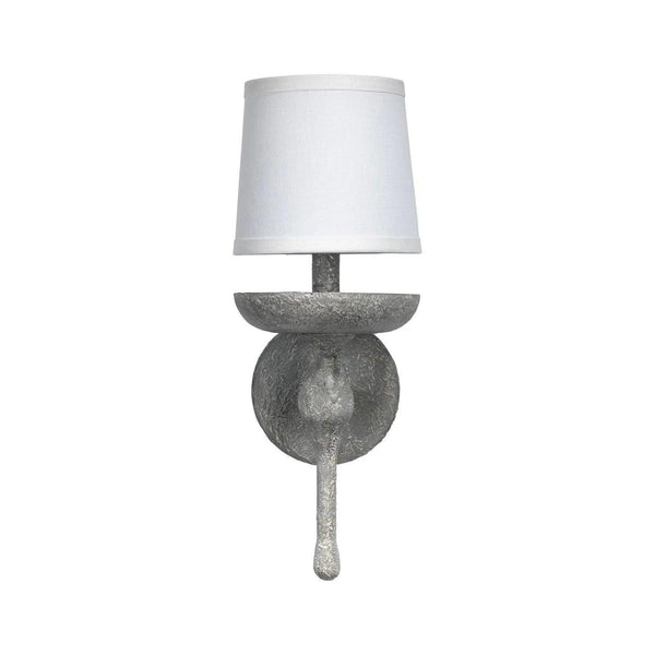 Grey Plaster Concord Wall Sconce Wall Sconces LOOMLAN By Jamie Young