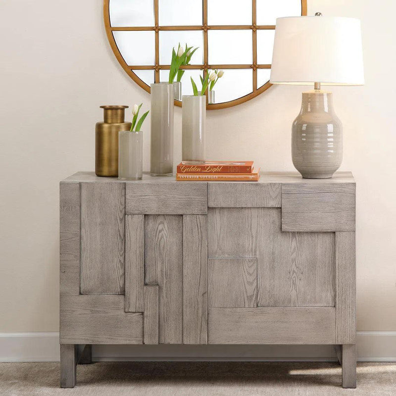 Grey Sideboard Buffet for Dining Room or Entryway Cabinet Sideboards LOOMLAN By Jamie Young