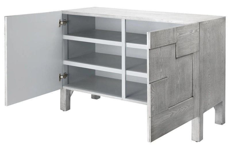 Grey Sideboard Buffet for Dining Room or Entryway Cabinet Sideboards LOOMLAN By Jamie Young