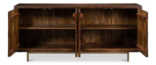 Griglia Four Door Sideboard Sideboards LOOMLAN By Sarreid