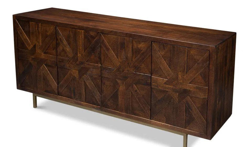 Griglia Four Door Sideboard Sideboards LOOMLAN By Sarreid