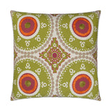 Guido Lime Throw Pillow With Insert Throw Pillows LOOMLAN By D.V. Kap