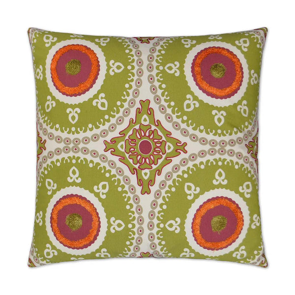 Guido Lime Throw Pillow With Insert Throw Pillows LOOMLAN By D.V. Kap