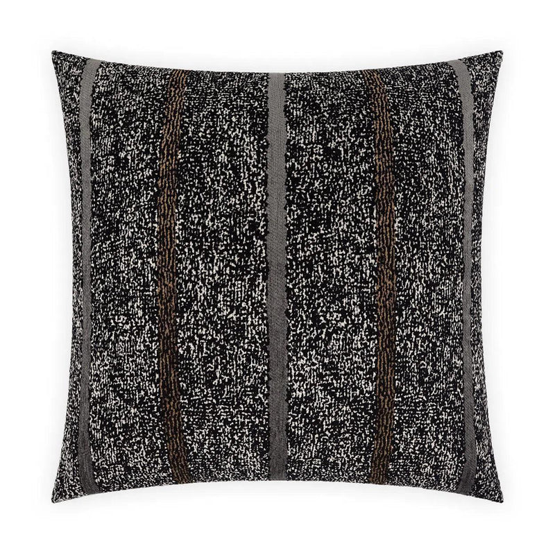 Hader Black Throw Pillow With Insert Throw Pillows LOOMLAN By D.V. Kap