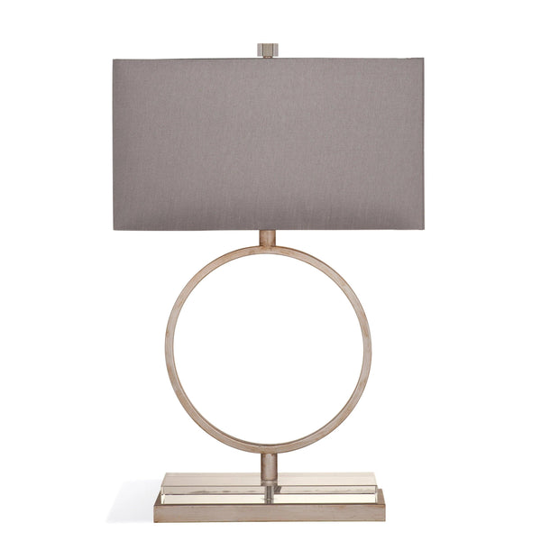 Halle Metal Brown Table Lamp Table Lamps LOOMLAN By Bassett Mirror