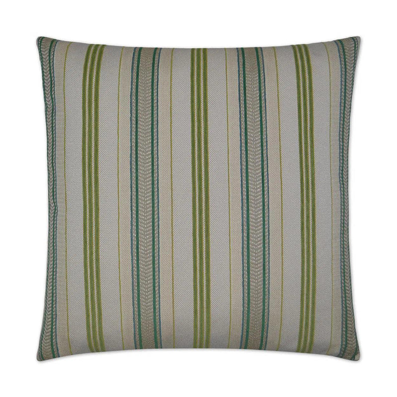 Hambo Green Throw Pillow With Insert Throw Pillows LOOMLAN By D.V. Kap