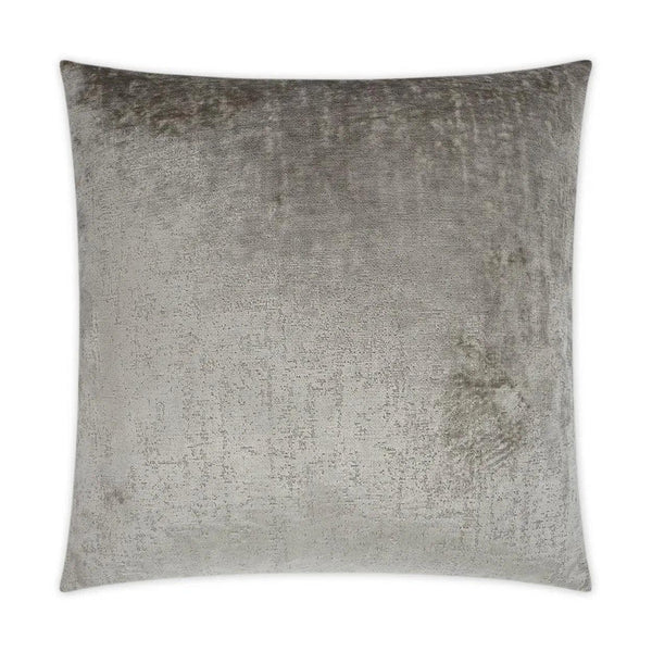 Hamlet Ash Grey Throw Pillow With Insert Throw Pillows LOOMLAN By D.V. Kap