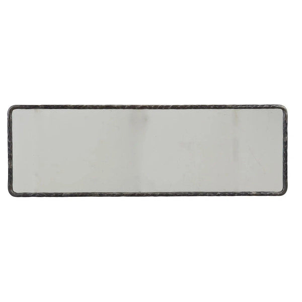 Hammered Iron Edge Full Mirror Wall Mirrors LOOMLAN By Furniture Classics