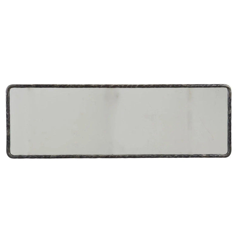 Hammered Iron Edge Full Mirror Wall Mirrors LOOMLAN By Furniture Classics