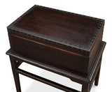 Hampton Box On Stand Side Table Side Tables LOOMLAN By Sarreid